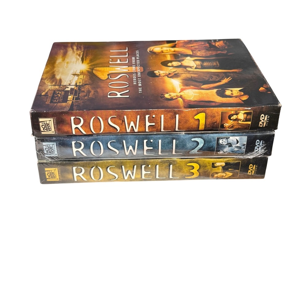 Roswell The Complete Series DVD Seasons 1 2 3 Box Set Sci-Fi Drama TV‎ Bundle